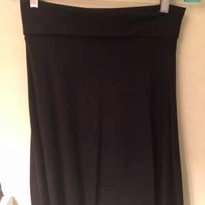 Old Navy skirt with fold over top or high waist